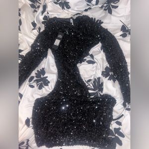 Glitter Fashion Nova dress
